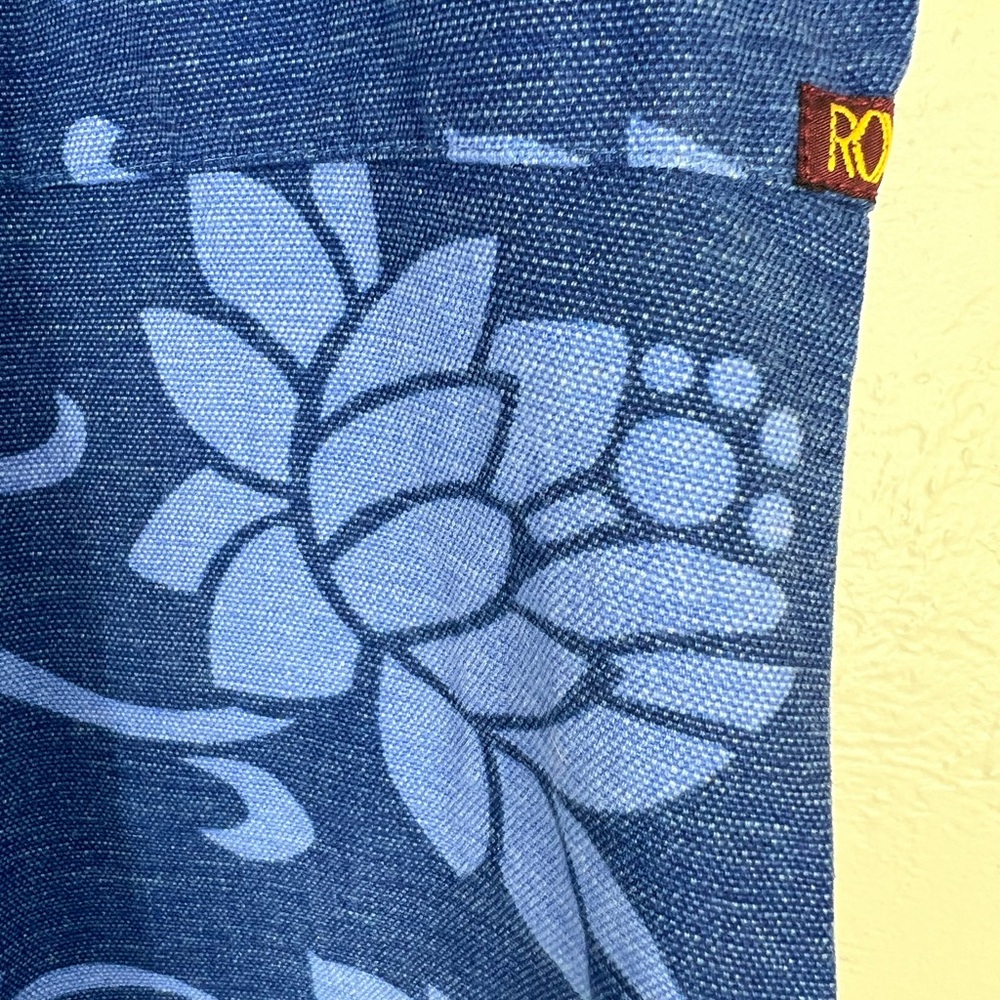 90’s Roxy Hawaiian Flower Print Dress - Picture 8 of 11